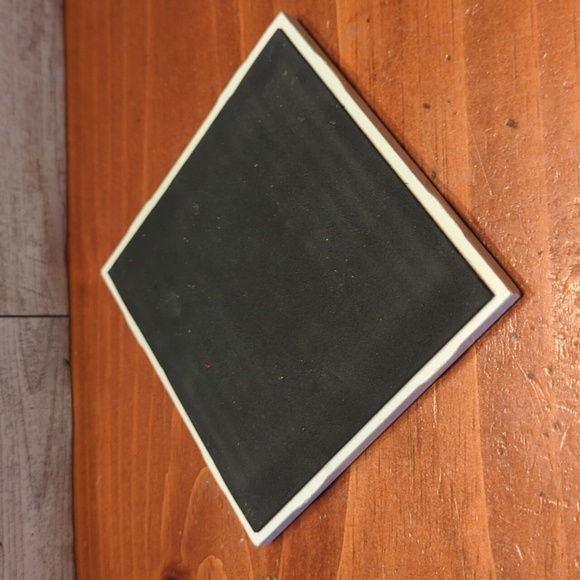 Cappuccino design 4"X4" tile trivet - Picture 3 of 6